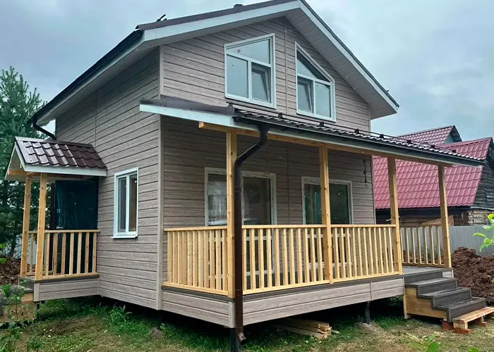 Строительство веранды