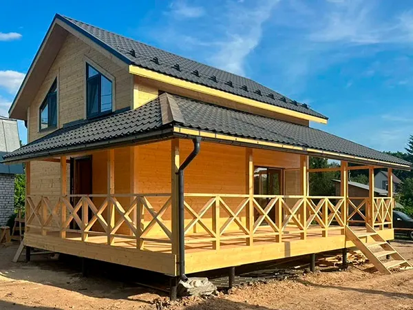 Строительство веранды